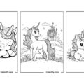 Unicorn Coloring Pages