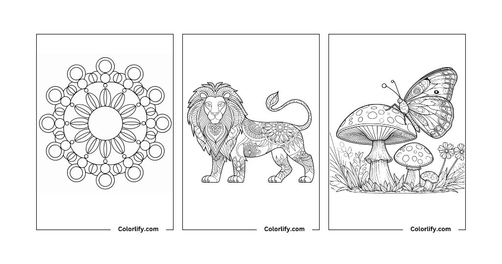 Adult Coloring Pages