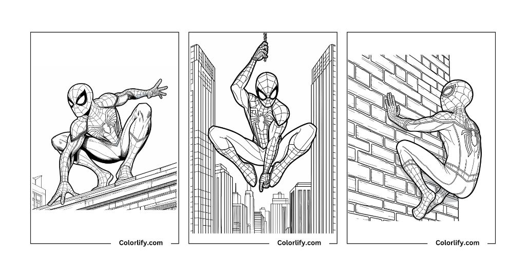 Spider-man Coloring Pages