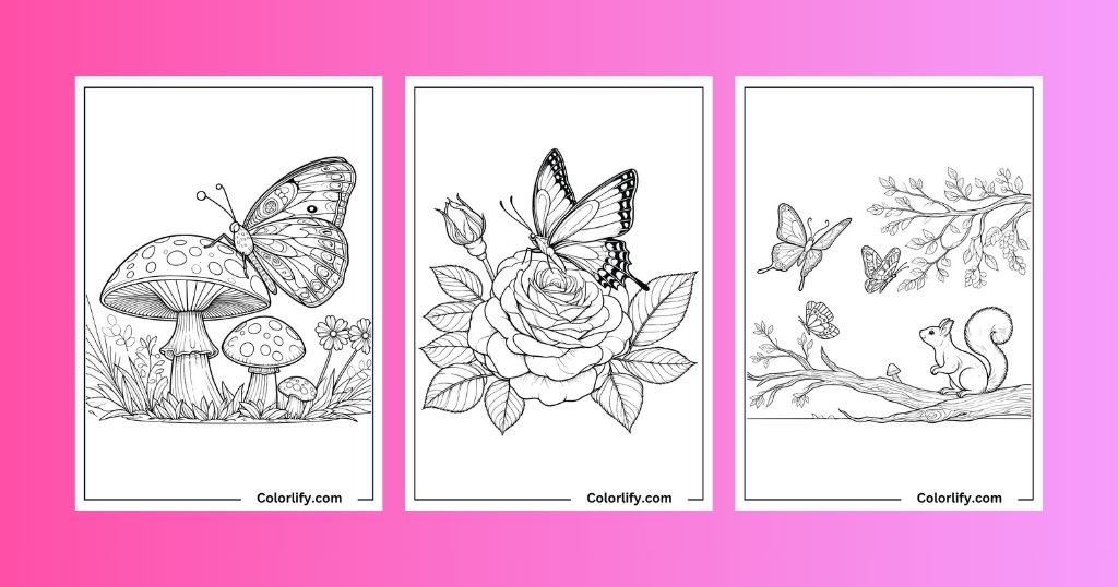 Butterfly Coloring Pages