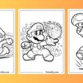 Mario Coloring Pages