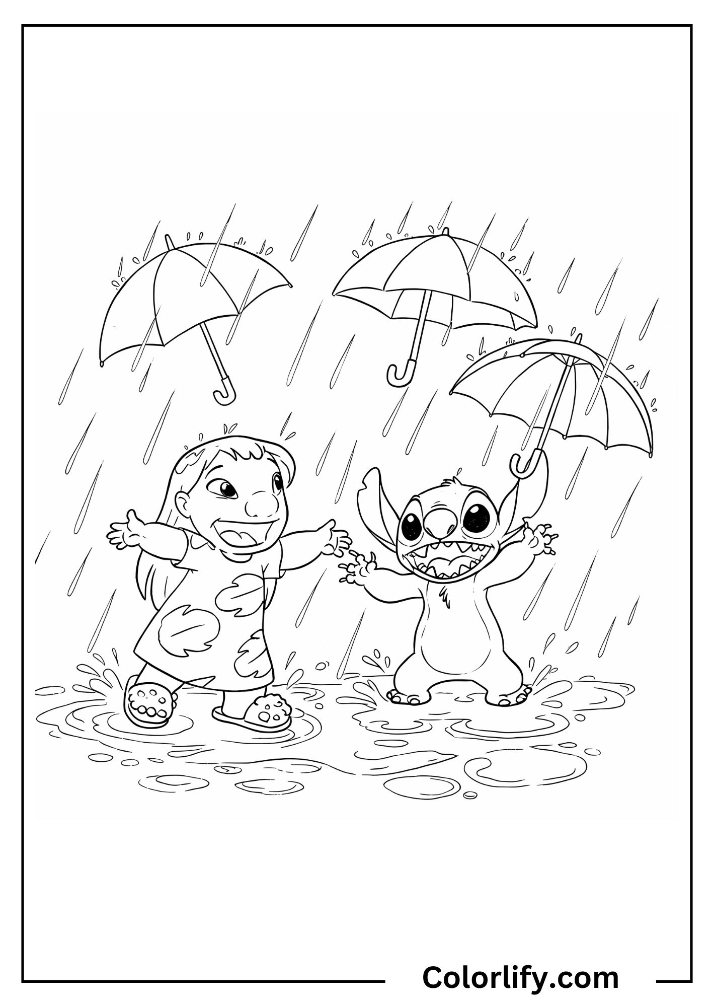 Disney Lilo And Stitch Coloring Pages for Kids & Adults | Free PDF ...