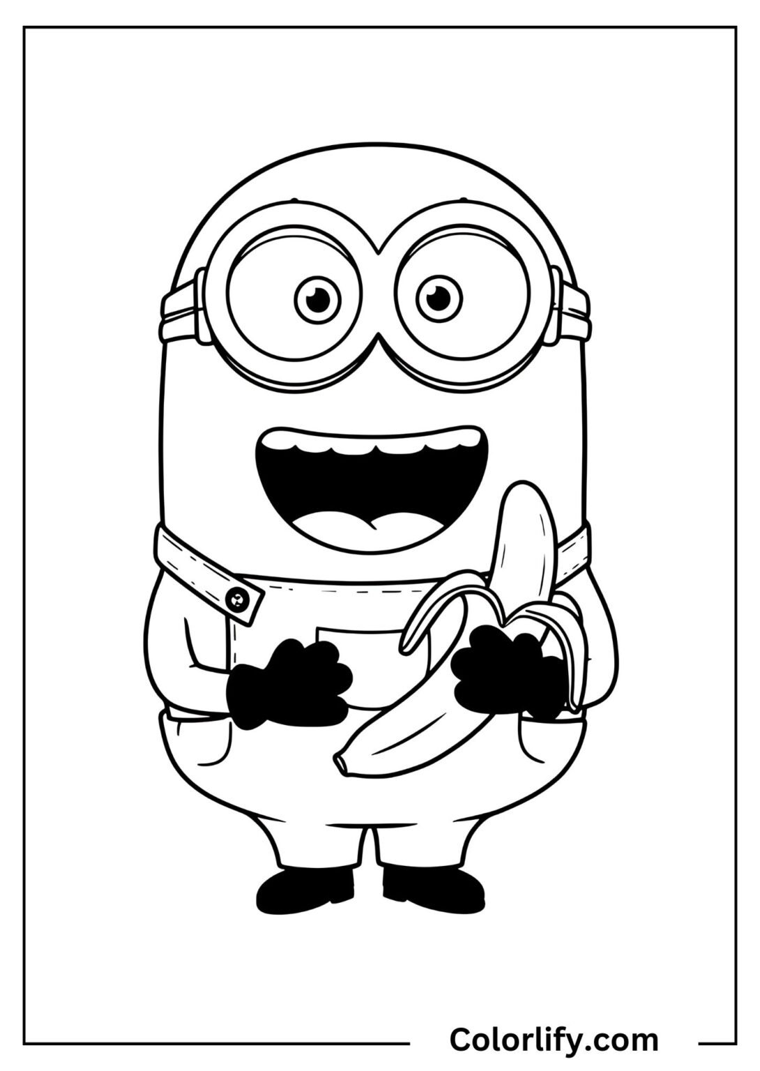 10+ Minion Coloring Pages for Kids & Adults | Free PDF Printables