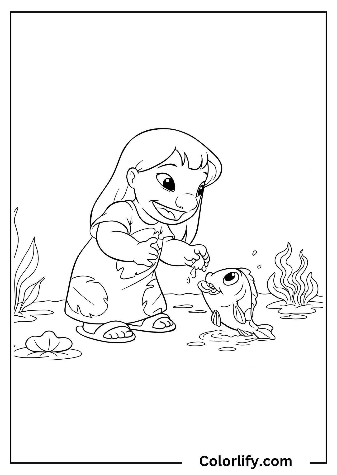 Disney Lilo And Stitch Coloring Pages for Kids & Adults | Free PDF ...